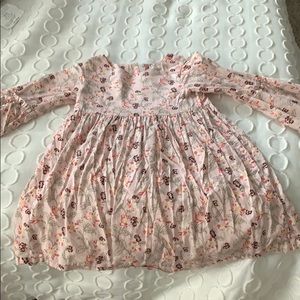 Bell sleeve Baby Gap pink floral dress